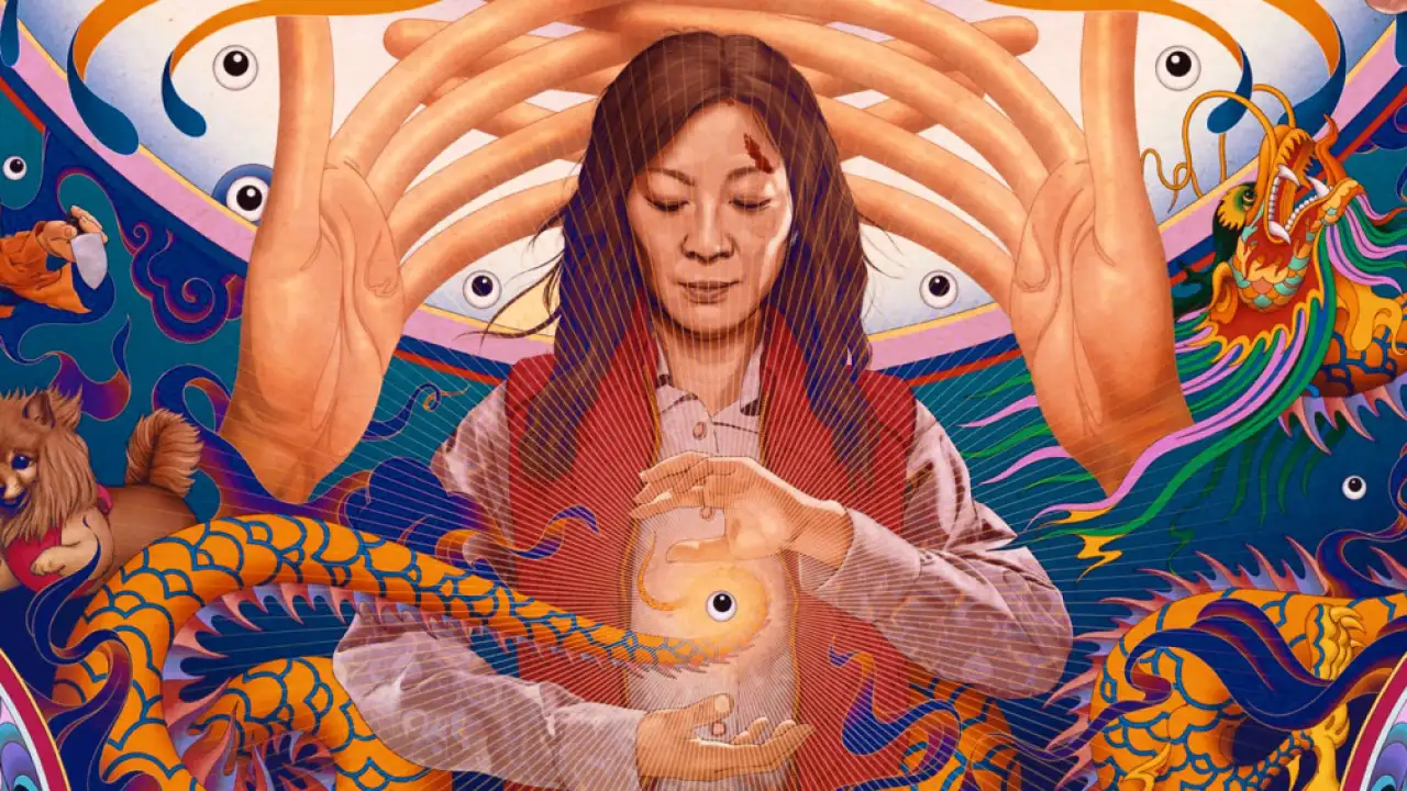 Постер к фильму «Все везде и сразу».