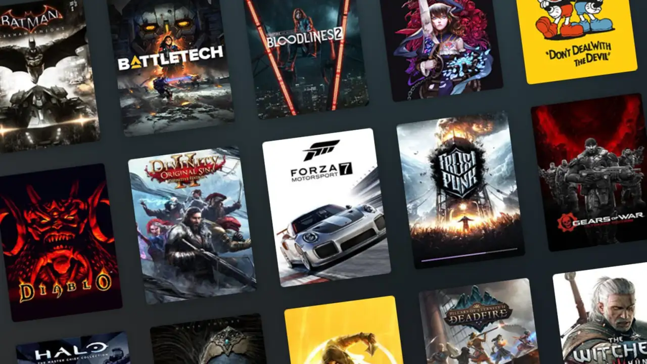 Магазин видеоигр.