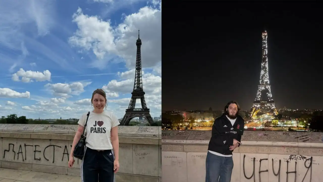 Россияне едут в Париж, чтобы сфотографироваться на фоне «Чечни» и «Дагестана».