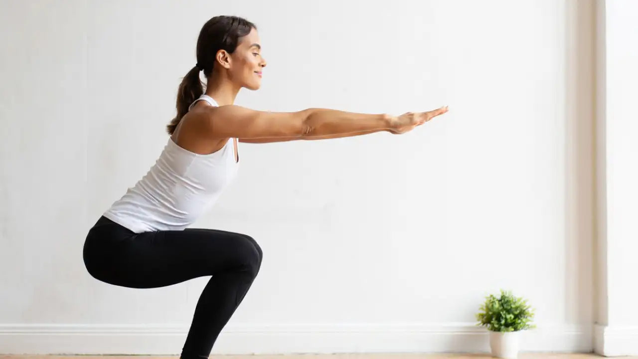 Приседания.