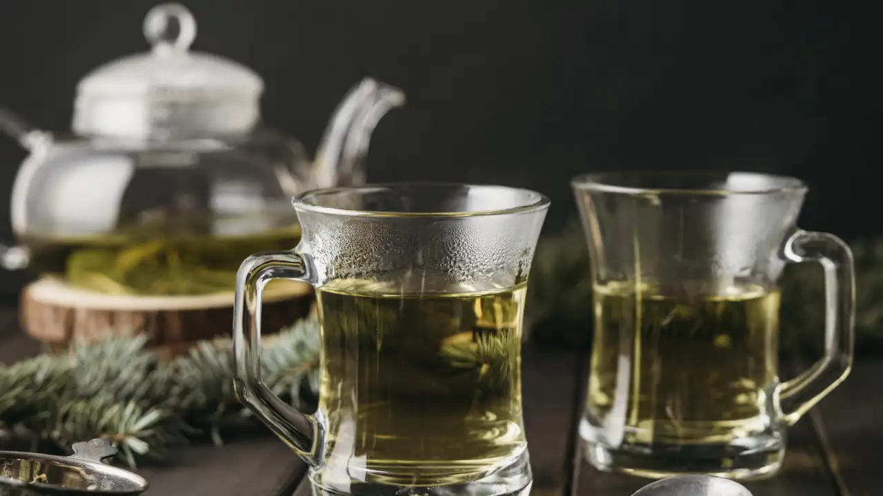 Зеленый чай.