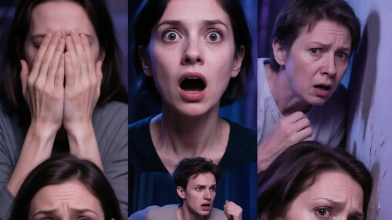 Люди с фобиями.