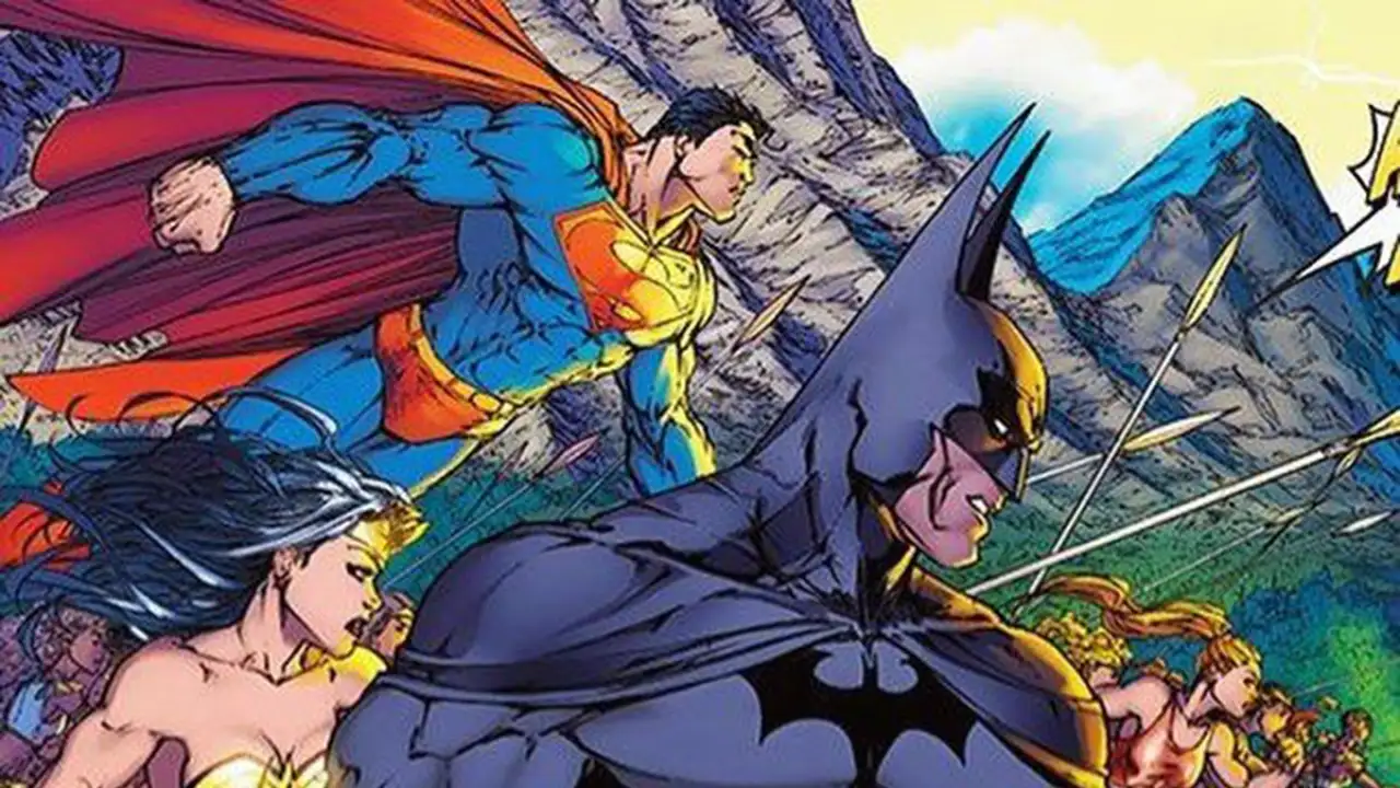 Обложка комикса про Бэтмена