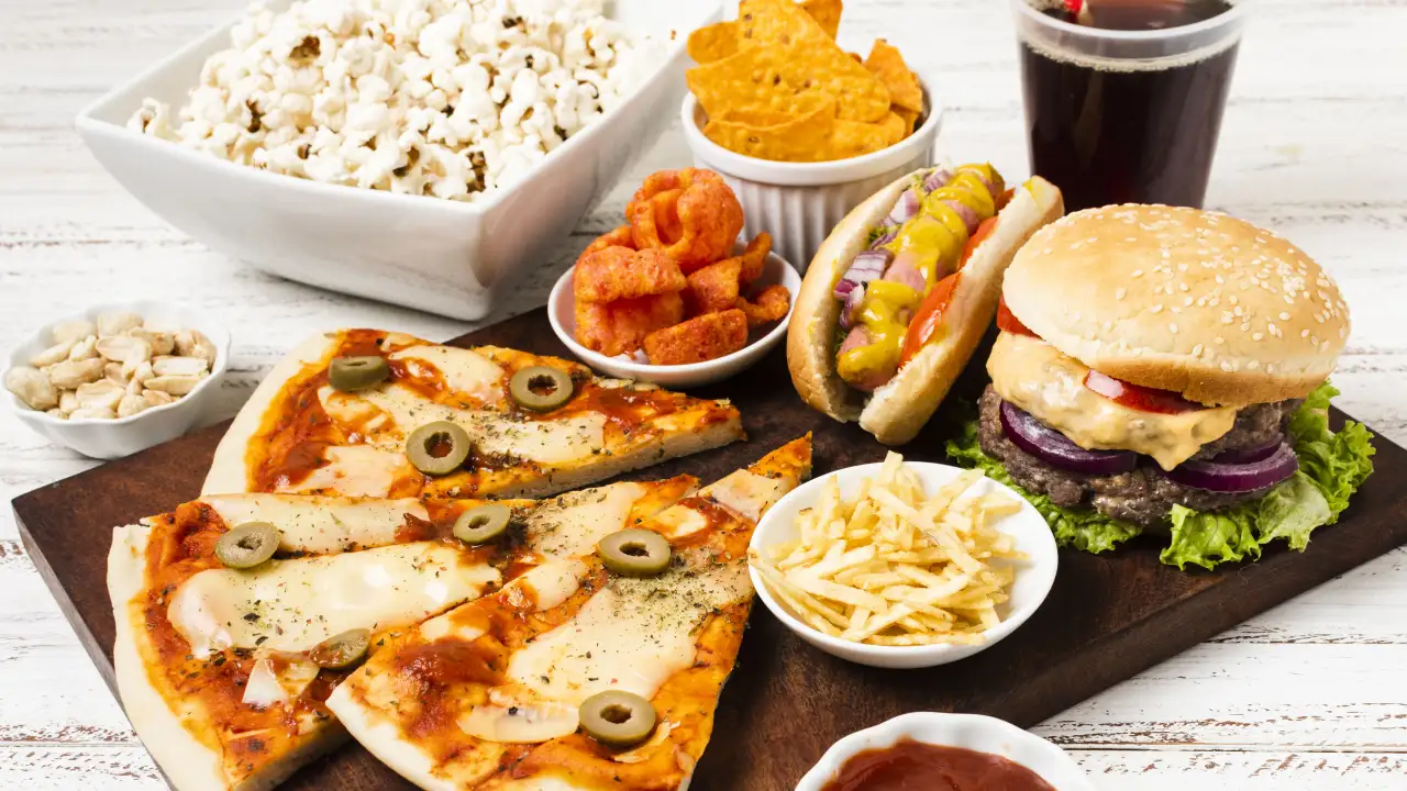 Жирная пища. 