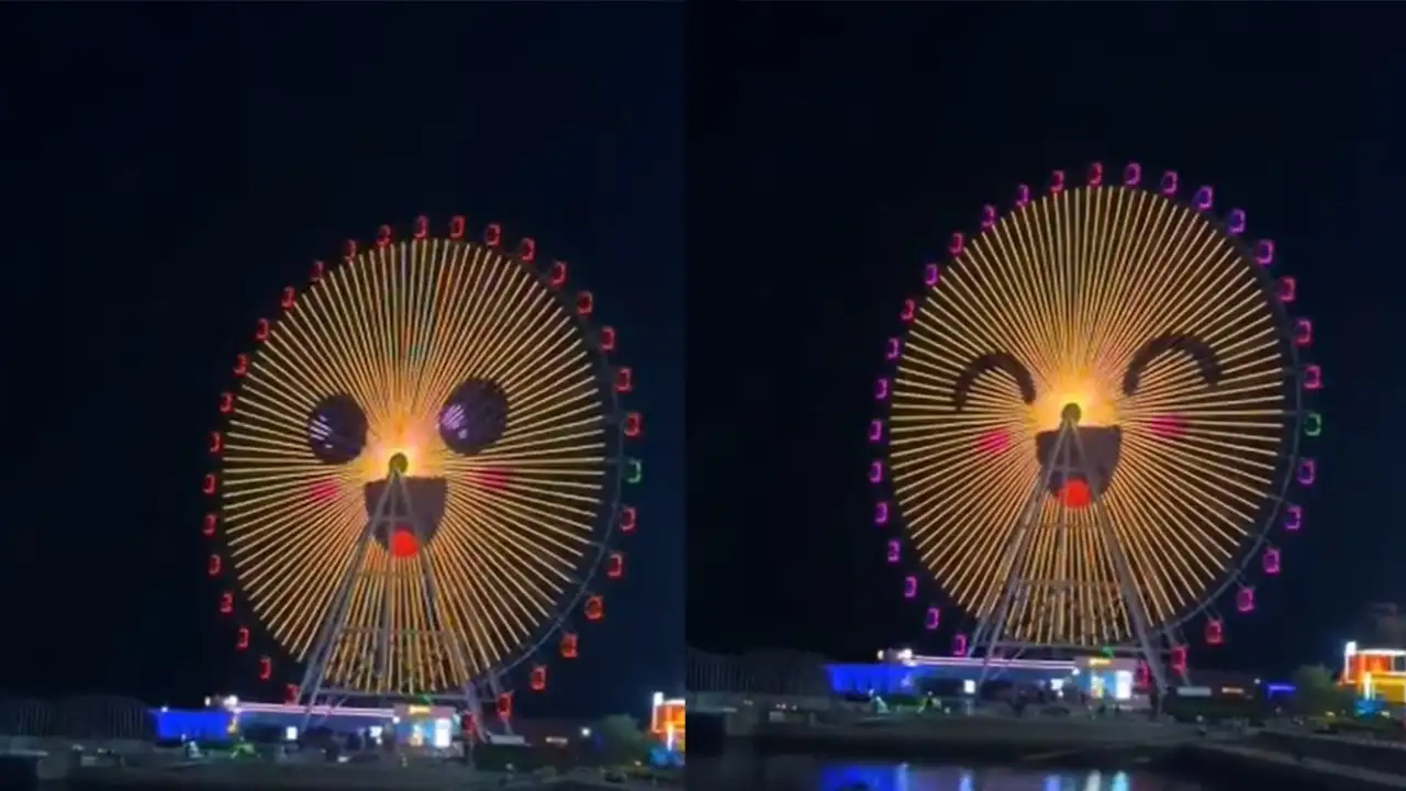 Колесо обозрения.