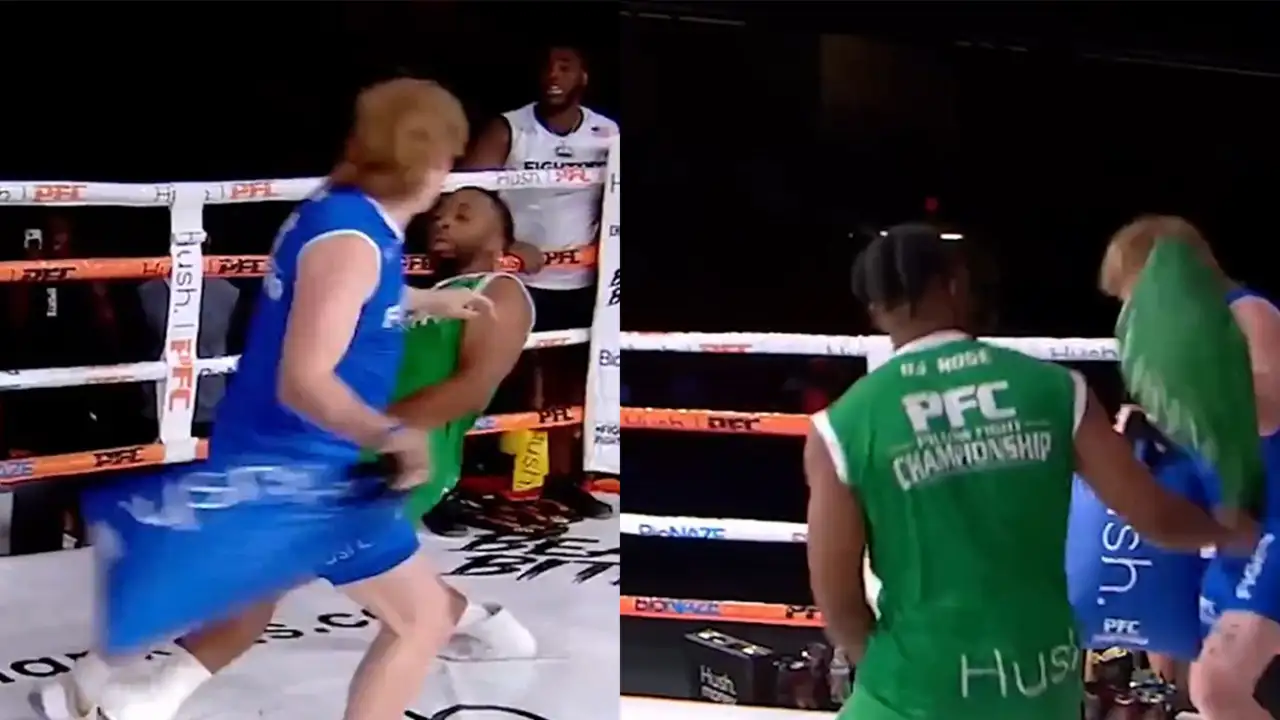 Бой подушками.