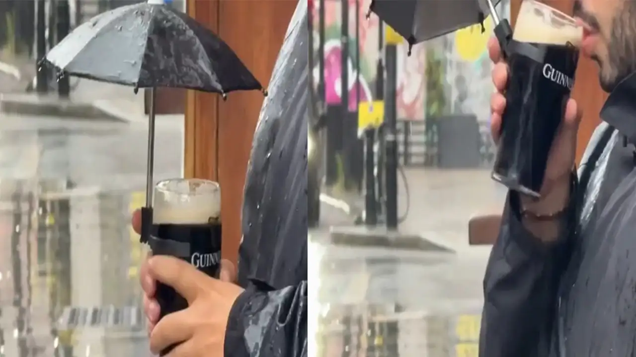 Зонтик для пива.