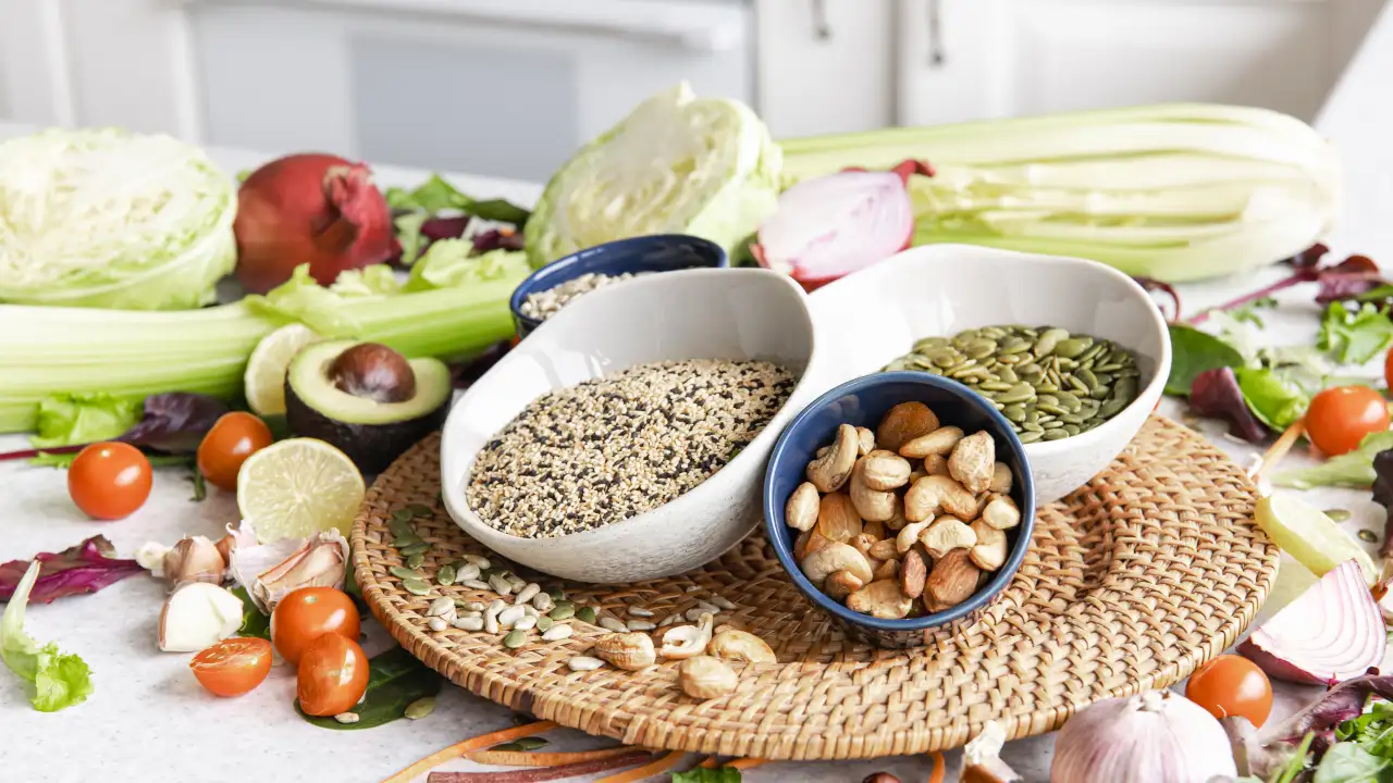 Продукты с клетчаткой.