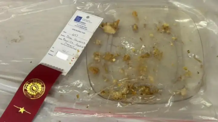 Улики на месте преступления.