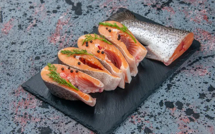Лосось.