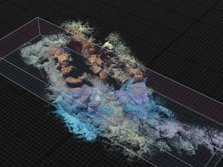 Порт (изображенный на этой 3D-визуализации) когда-то находился на побережье Египта, но из-за береговой эрозии теперь находится в море. Порт (изображенный на этой 3D-визуализации) когда-то находился на побережье Египта, но из-за береговой эрозии теперь находится в море.
