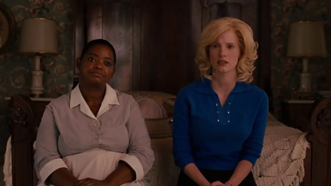 Октавия Спенсер и Джессика Честейн.