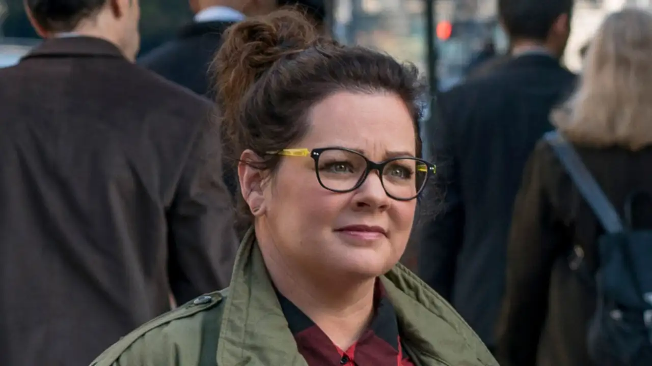 Мелисса Маккарти в фильме «Охотники за привидениями».